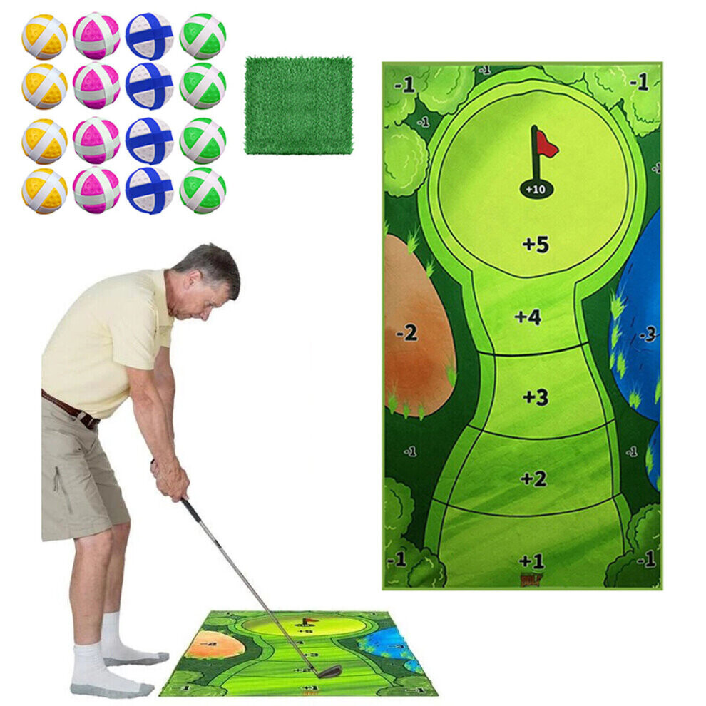 The Indoor Casual Golf Game Set,Golf Putting,Royale Golf Game,Golf Hitting Mats Casual game