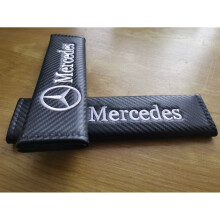 2PCS Car Seatbelt Cover Protection Shoulder Pad Cushion for Mercedes