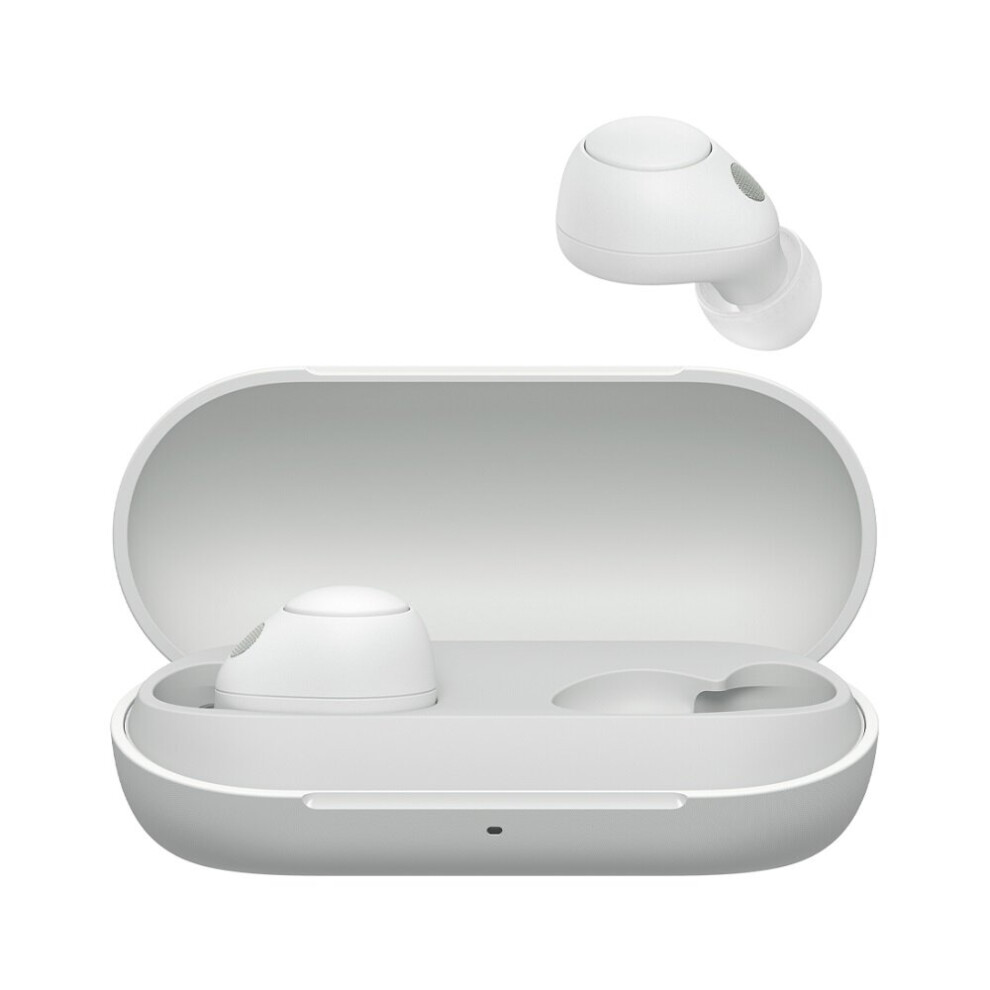 Sony Wf-C700n Wireless Bluetooth Noise-Cancelling Earbuds - White