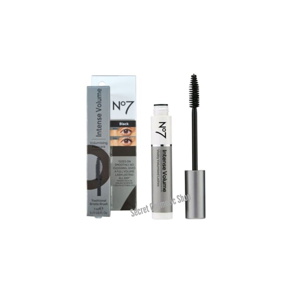 Offer No7 Intense Volume Mascara Black RRP Â£9.95