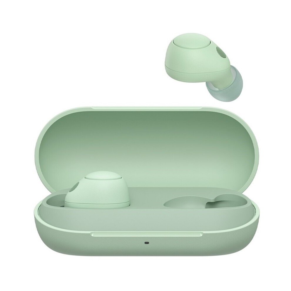 Green Sony Wf-C700n Wireless Bluetooth Noise-Cancelling Earbuds