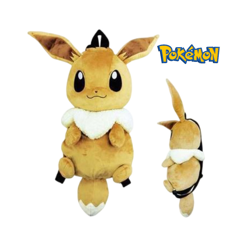 Backpack Eevee Plush Stuffed Toy Doll Large Capacity Student Bag School