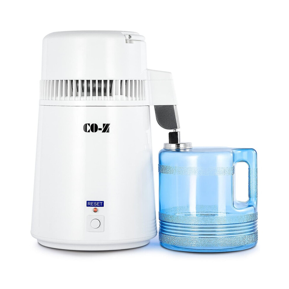 Crenex 4L Stainless Steel Water Distiller Pure Water Filter Purifier