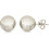 (5MM, WHITE) Premium 14K Gold Ball Stud Earrings 1