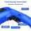 Impact Drill Electric Hammer Drill 850W Corded Percussion Drill with Drill Bits Set Variable Speed 360° Rotating Handle Lightweight Heavy Duty 5