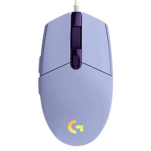 (purple) Logitech G102 Gaming Mouse with RGB Lighting
