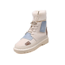 Children Orthopedic Shoes Kids Calf Leather Spring Platform Boots Boy Girls High Top Leisure Winter Clubfoot Tipsietoes Booties