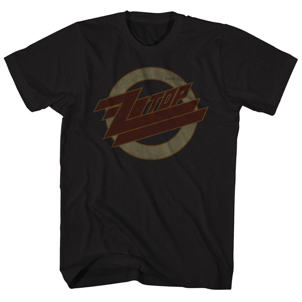 (L) Zz Top T Shirt   Fade Zz Top Shirt