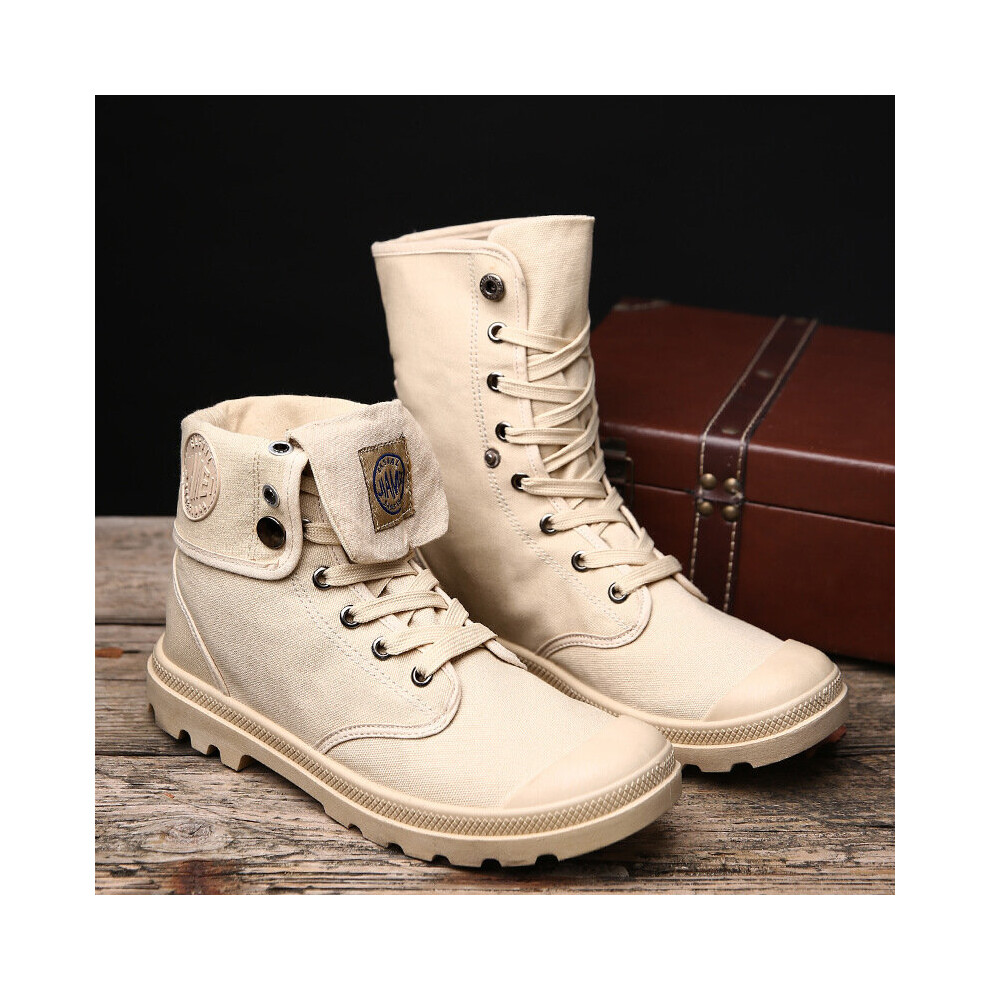 Men Desert Tactical Military Boots Canvas Mens Working Safty Shoes Army Combat Boots Militares Tacticos Zapatos Mens Ankle Boots Multicoloured