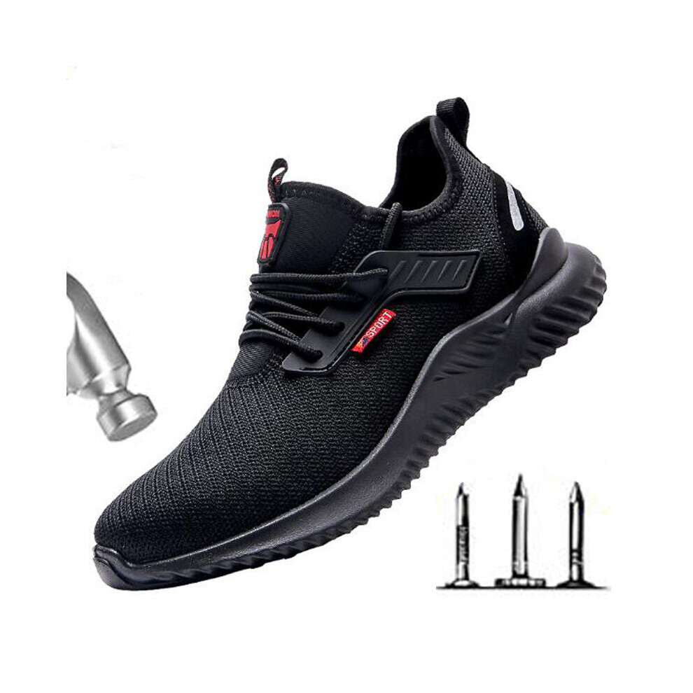 Work Safety Shoes Anti-Smashing Steel Toe Puncture Proof Construction Lightweight Breathable Sneakers Air Light H587 885660754988