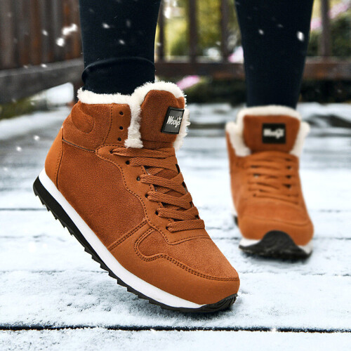 Snow sneakers women fashion