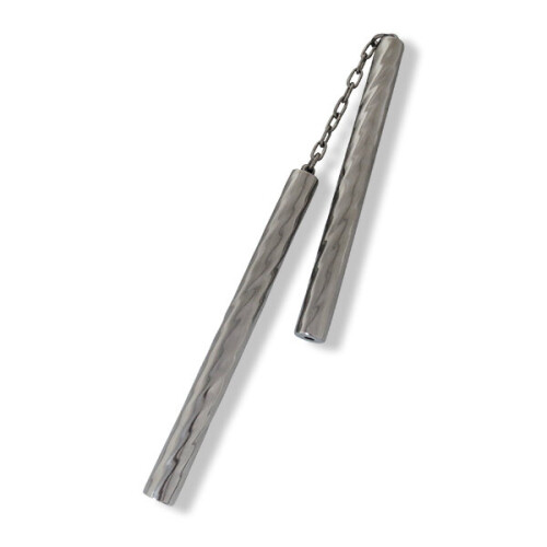 NUNCHUCKS SPIRAL STEEL JINGLE & AIRFLOW SOUND (280G)