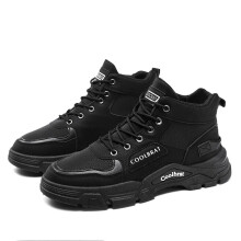 Work Boots Men Comfort Desert Boot Retro Casual High Top Shoes for Men Non-slip Waterproof Boots for Men