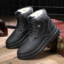 Topvivi Winter boots for men Basic Boots Sneakers High Top Shoes Outdoor Walking snow Shoes Men Desert boots