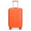 (Orange ) British Traveller-3Pcs ABS Hard Shell Suitcase Set 2