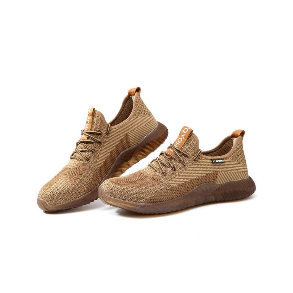 Summer Labor Insurance Shoes Men's Anti-Smashing Anti-Piercing Work Shoes Non-Slip Breathable Hiking Shoes Old Safety Shoes M643 885660763614