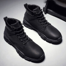 Boots Men's Winter British Style High-Top Boots Men's Short Boots Worker Boot Wear-Resistant Desert Boots