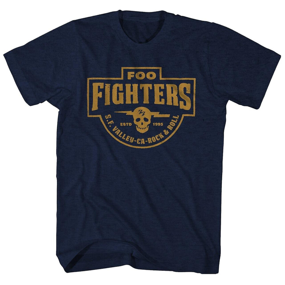 (3XL) Foo Fighters T Shirt S.F. Valley Foo Fighters T-Shirt