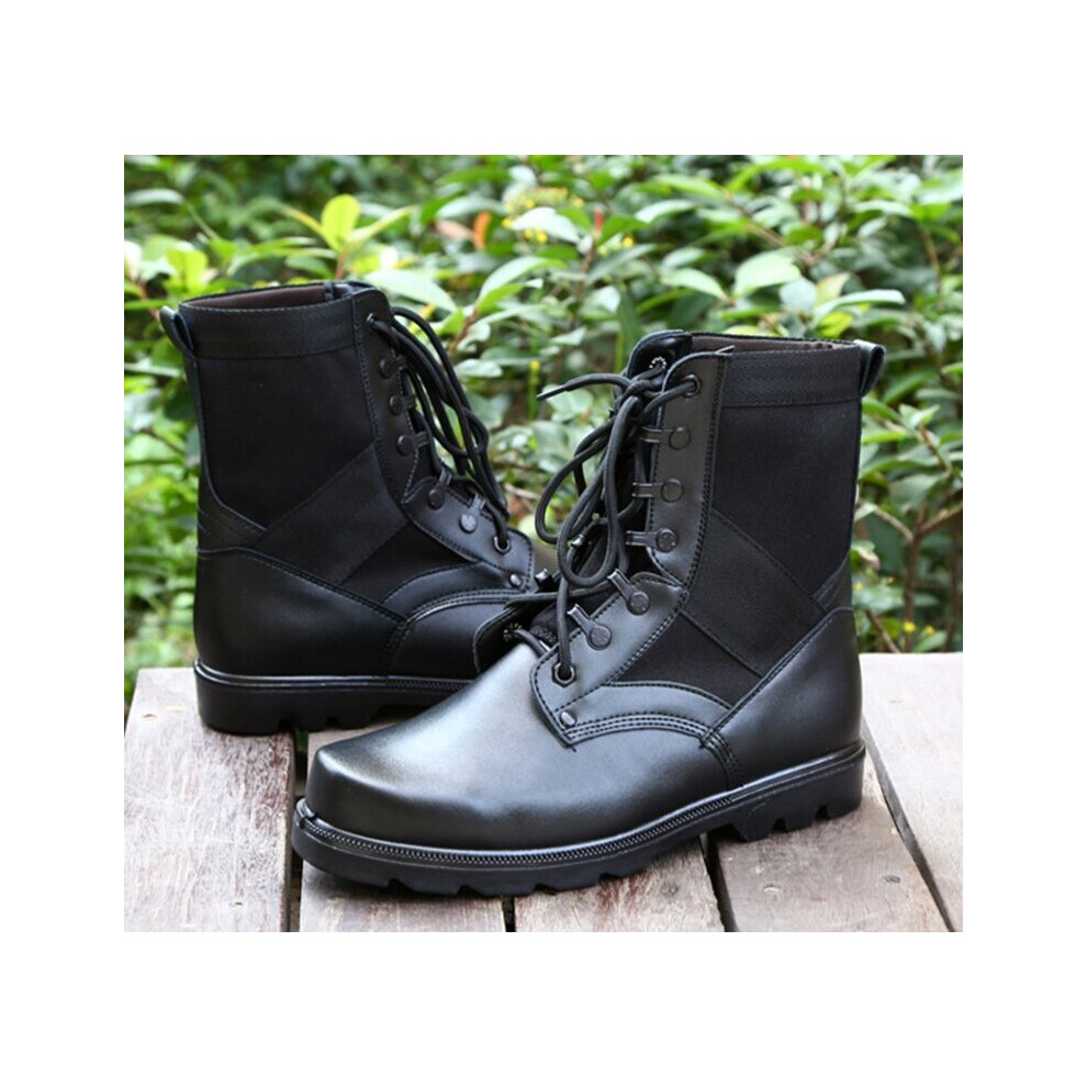 Weightlight Comfortable Steel Toe Boots Army Outdoor Boots Men Leather Botas De Seguridad Safety Shoes Men Work Shoeas 885660768824