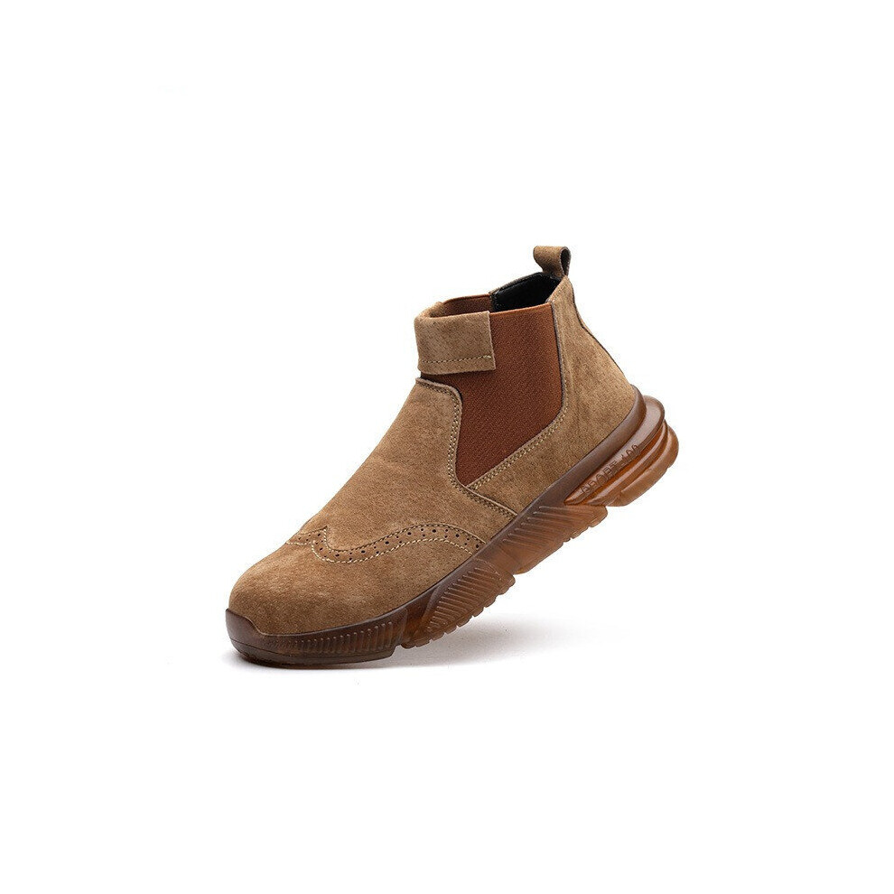 Working Shoes Man Safety Steel Toe Shoes Anti Piercing Wear Resisting Indestructible Safty Shoes Man Protective Work Boots 885660769562