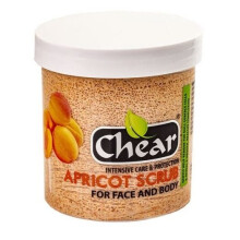 Chear Apricot Scrub Cream 16oz 454g - For face & body