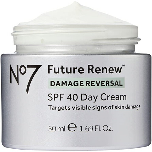 No7 Boots Future Renew Damage Reverse Day Cream SPF40 RRP £35.00
