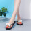 girls solid soft bottom flip-flops 3827 4