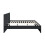 Birlea King Size Bed Frame Black Birlea Oslo 5FT Modern Bedstead 6