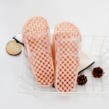 Massage slippers bathroom bath girl's home anti-slip water lover's slippers Antiskid and wear-resistant shoes woman