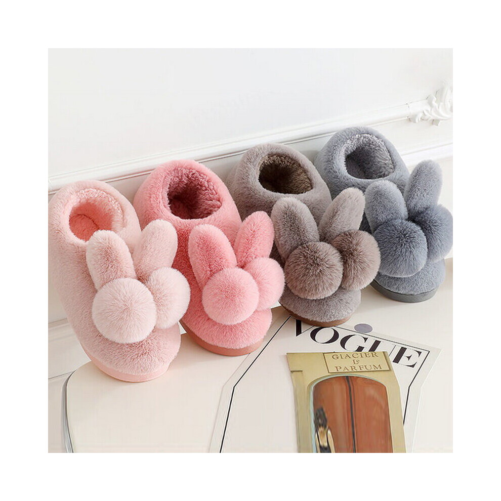 Fluffy Furry Slippers Women Men Winter Warm Slipper Female Indoor Plush  Shoes Ladies Comfort Shoes Girls Fur Rabbit Ears Slipper on OnBuy