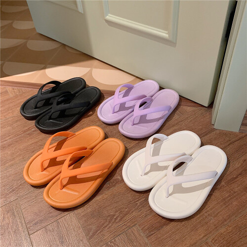 spring and solid soft bottom round head comfortable girls slippers 2175 2