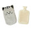 Kitty! Grey Cat Plush Fleece 2L Hot Water Bottle 1