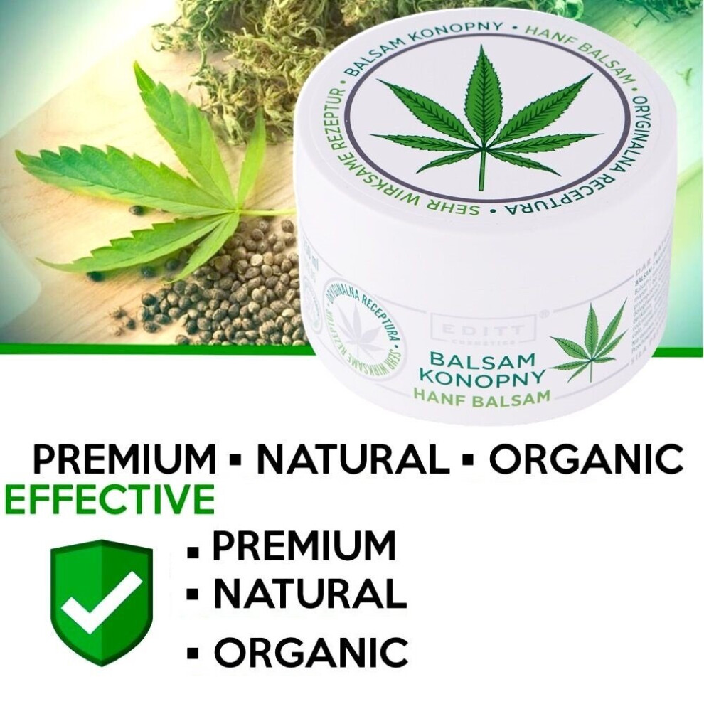 Natural strong HEMP BALM 220ml