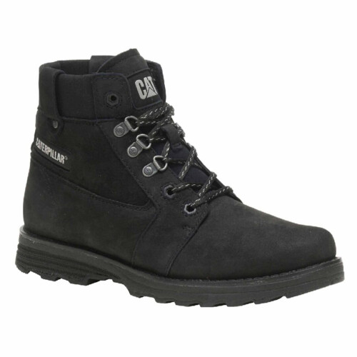 Ladies black hot sale caterpillar boots