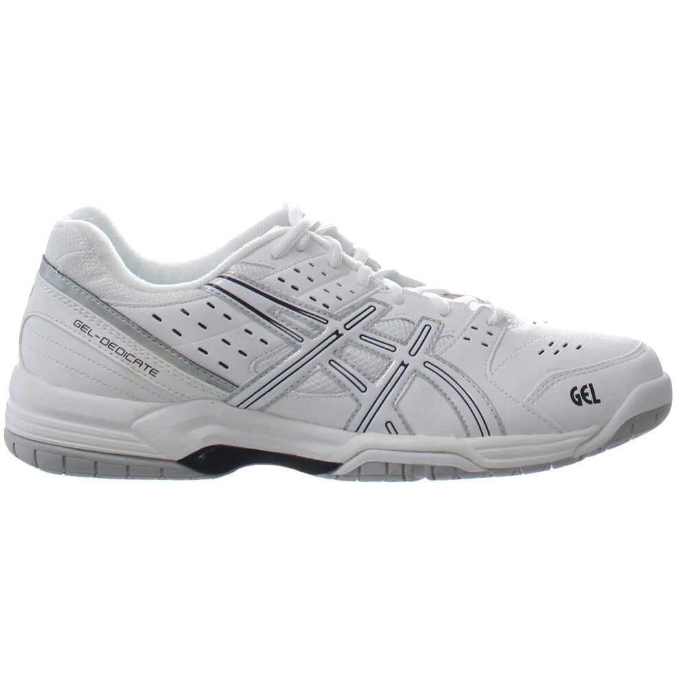 (6) Asics Gel-Dedicate 3 Lace-Up White Synthetic Mens Trainers E309Y_0193 (UK )