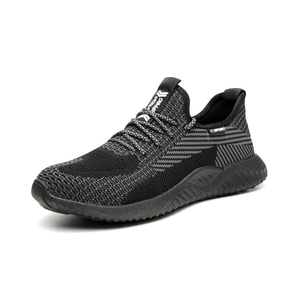 Working Shoes Man Safety Steel Toe Shoes Anti Puncture Comfy Breathable Safty Shoes Male Non Slip Outdoor Casuales Work Boots 885661033488