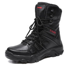 Military Boots Men Tactical Boots Military Training Wearable Desert Combat Boots Men Shoes Big Size 47 botina masculina H996