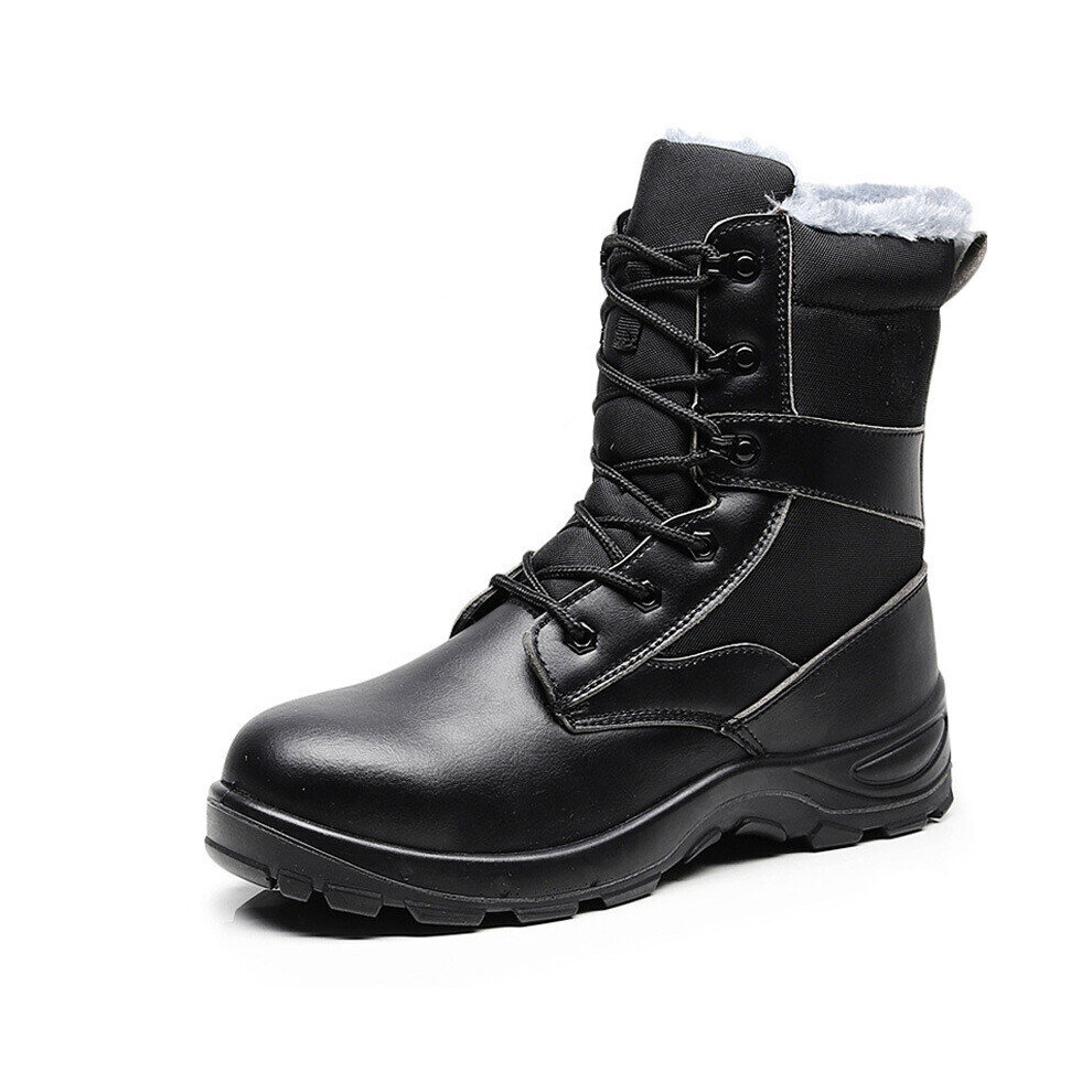 Army Boots Safty Shoes Man Steel Toe Shoes Work Clothes Men Anti Piercing Waterproof Comfy Combat Boots Working Shoes Man Safety 885661033303