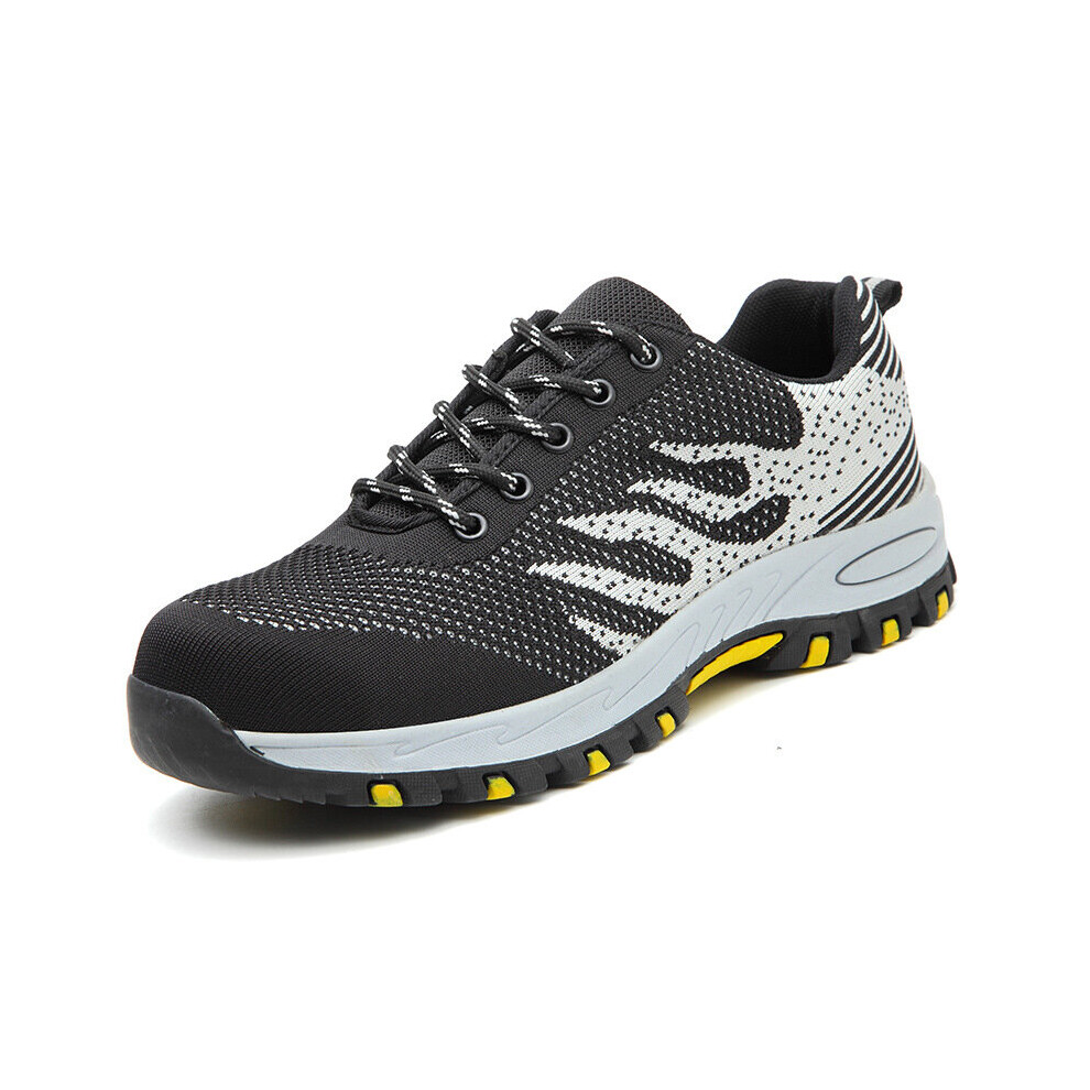 Autumn Safety Shoes Steel Toe Men Anti-Smashing Men's Work Shoes Breathable Comfortable Sports Shoes Seguridad 885661069401