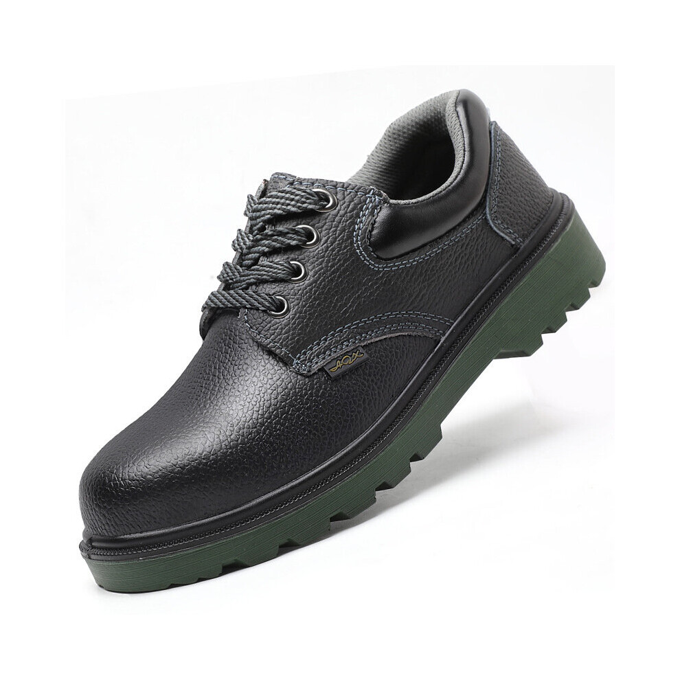 Real Leather Work Boots Safety Steel Toe Shoes Men Platform Boots Indestructible Shoes Waterproof Puncture Proof Comfort Shoes 885661088679