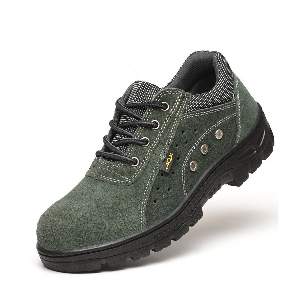 Men's Safety Shoes Steel Toe Work Boots Anti-Smashing Anti-Stab Construction Welding Shoes Work Clothes Indestructible Shoes 885661069623