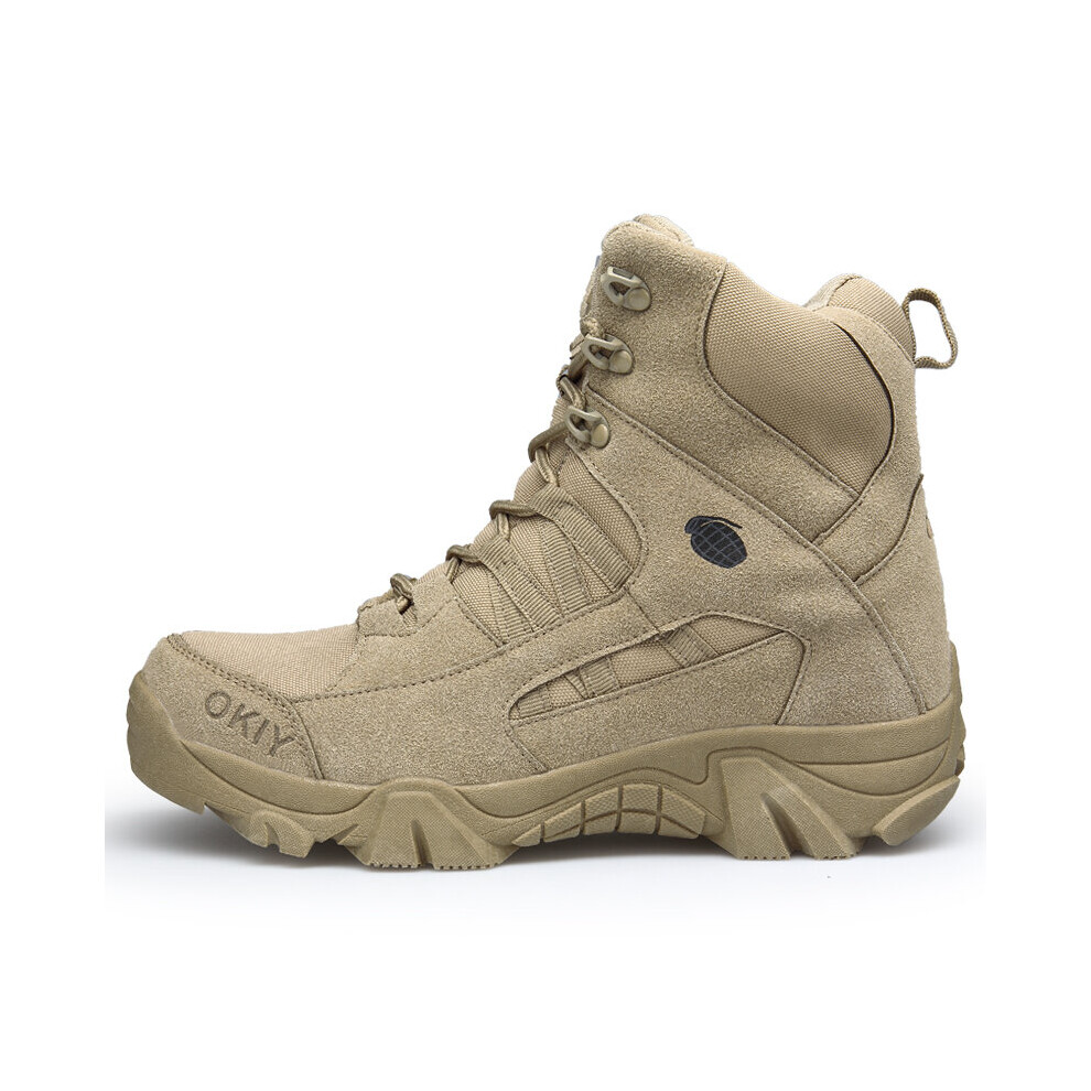 Men Tactical Boots Outdoor Boots Climbing Hiking Shoes Ankle Boots Military Desert Waterproof Safety Shoes Sapatenis Masculino 885661058405