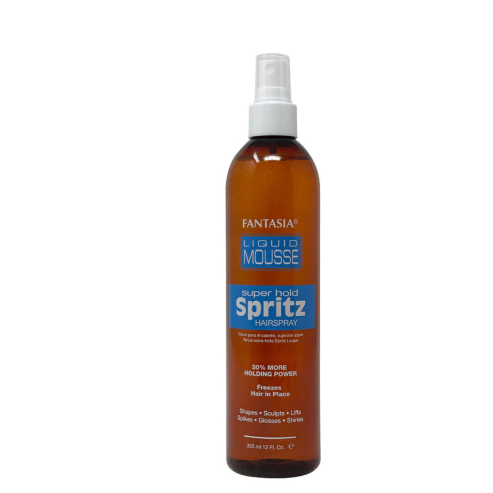 Liquid Mousse Super Hold Spritz Hairspray 335ml