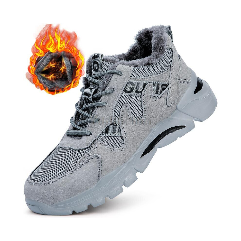 Safety Boots Men Winter Work Shoes Anti-Smash Security Safety Shoes Anti-Puncture Indestructible Boots Steel Toe Men Shoes 885661144450
