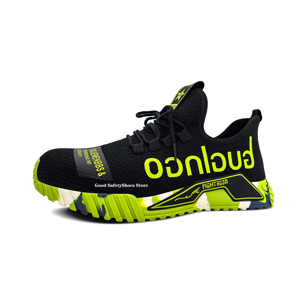 Work Sneakers Men Women Work Shoes With Steel Toe Indestructible Safety Shoes Men Puncture-Proof Work Safety Boots Lightweight 885661142876
