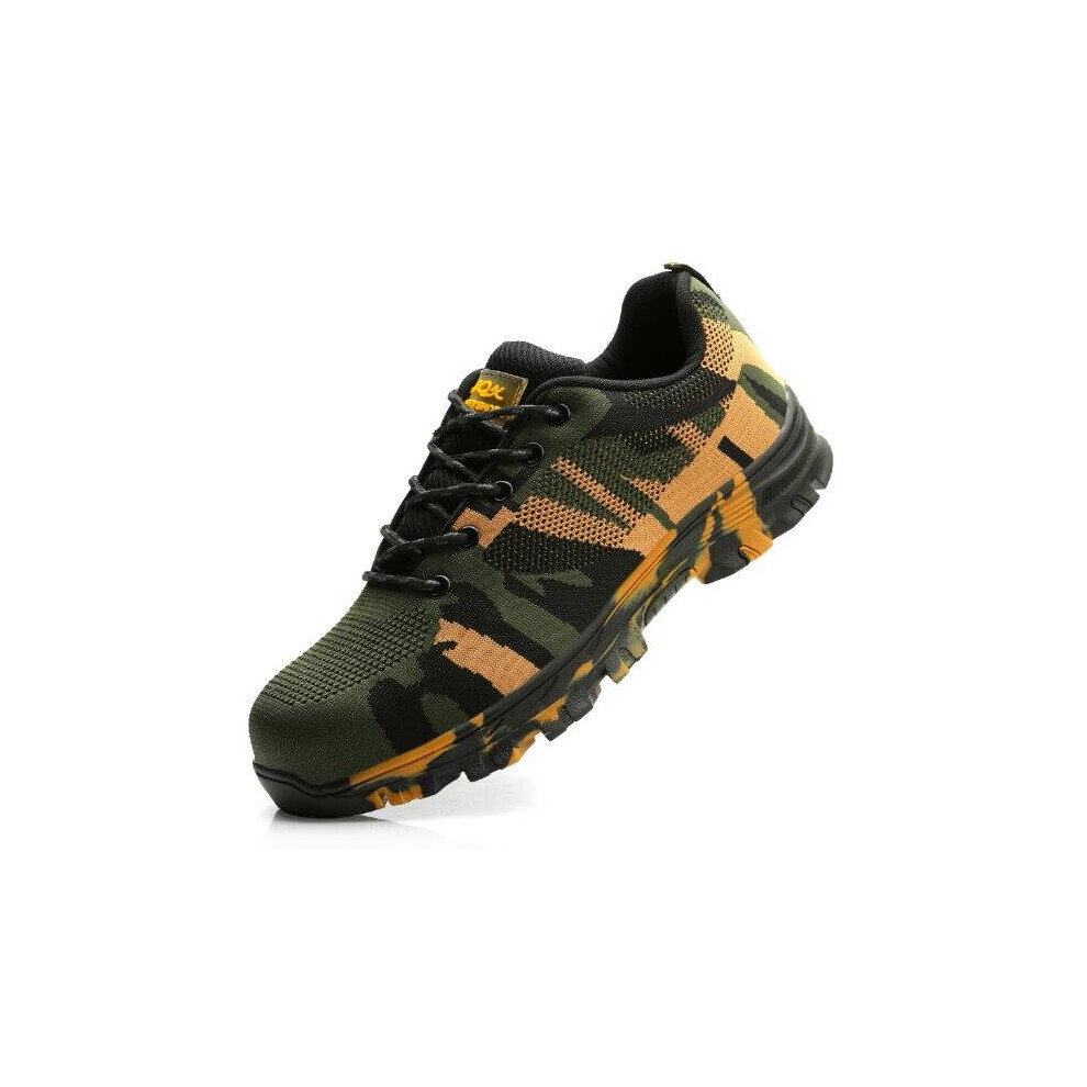 Labor Protection Shoes Men's Autumn Anti-Smashing Anti-Piercing Work Shoes Steel Toe Cap Safety Shoes Protective Shoes H332 885661166865