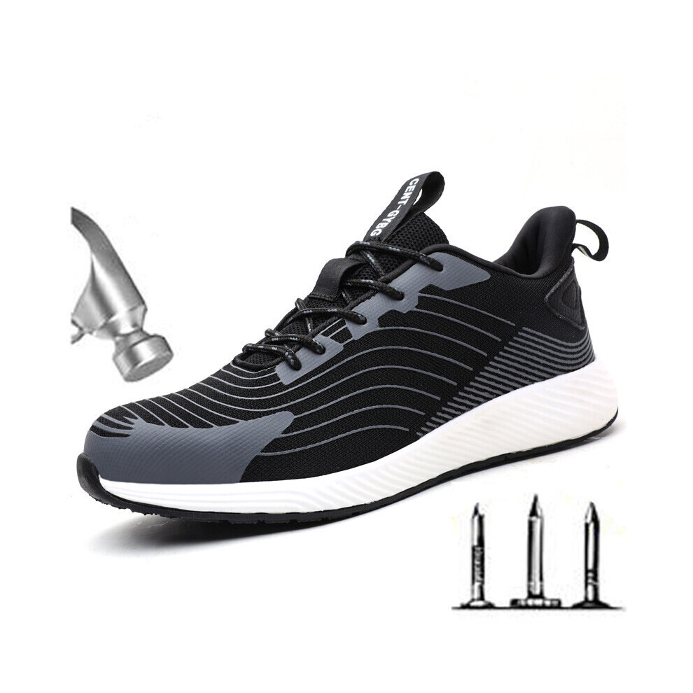 Safety Shoes Anti-Smashinganti-Stab Breathable Deodorant Soft-Soled Anti-Smashing Safety Shoes Hiking Sneakers H758 885661166964