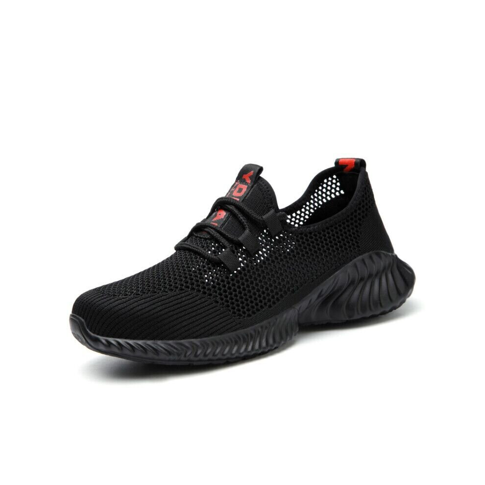Men Work Safety Shoes Anti-Smashing Steel Toe Puncture Proof Construction Lightweight Sneakers Shoes Indestructible Work Boots 885661172842