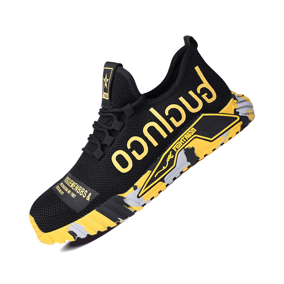 Safety Shoes With Steel Toe Cap Work Sneakers Men Indestructible Work Shoes Puncture-Proof Work Boots Safety Footwear 885661178134