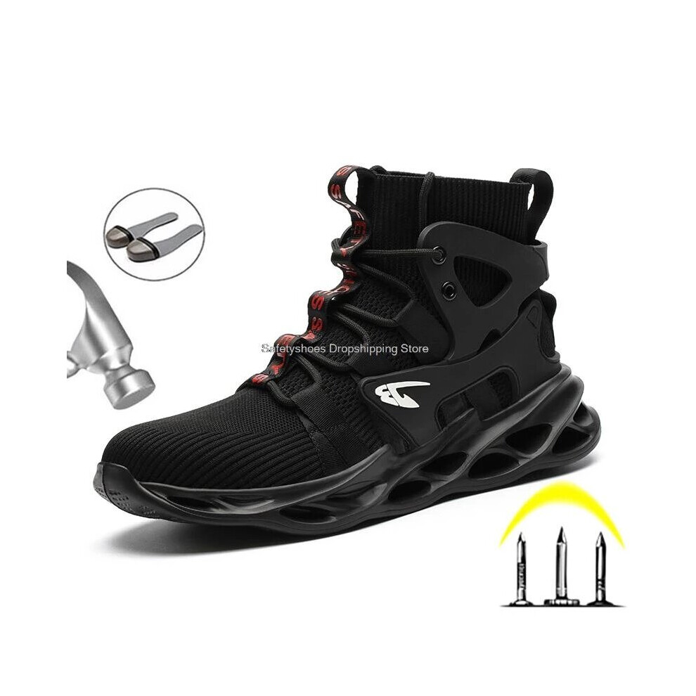 Work Safety Boots For Men Safety Shoes Indestructible Safety Shoes Men Work Sneakers Male Steel Toe Shoes Industrial 885661199597